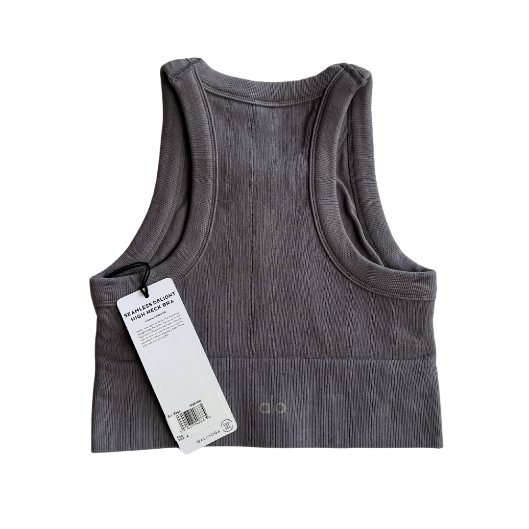 Alo Yoga Seamless High Neck Bra