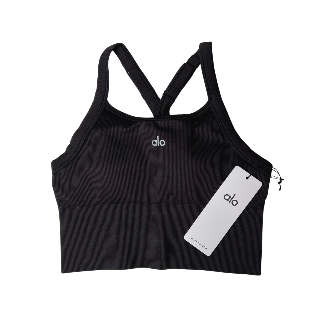 Alo Yoga Seamless Ribbed Bra Tank